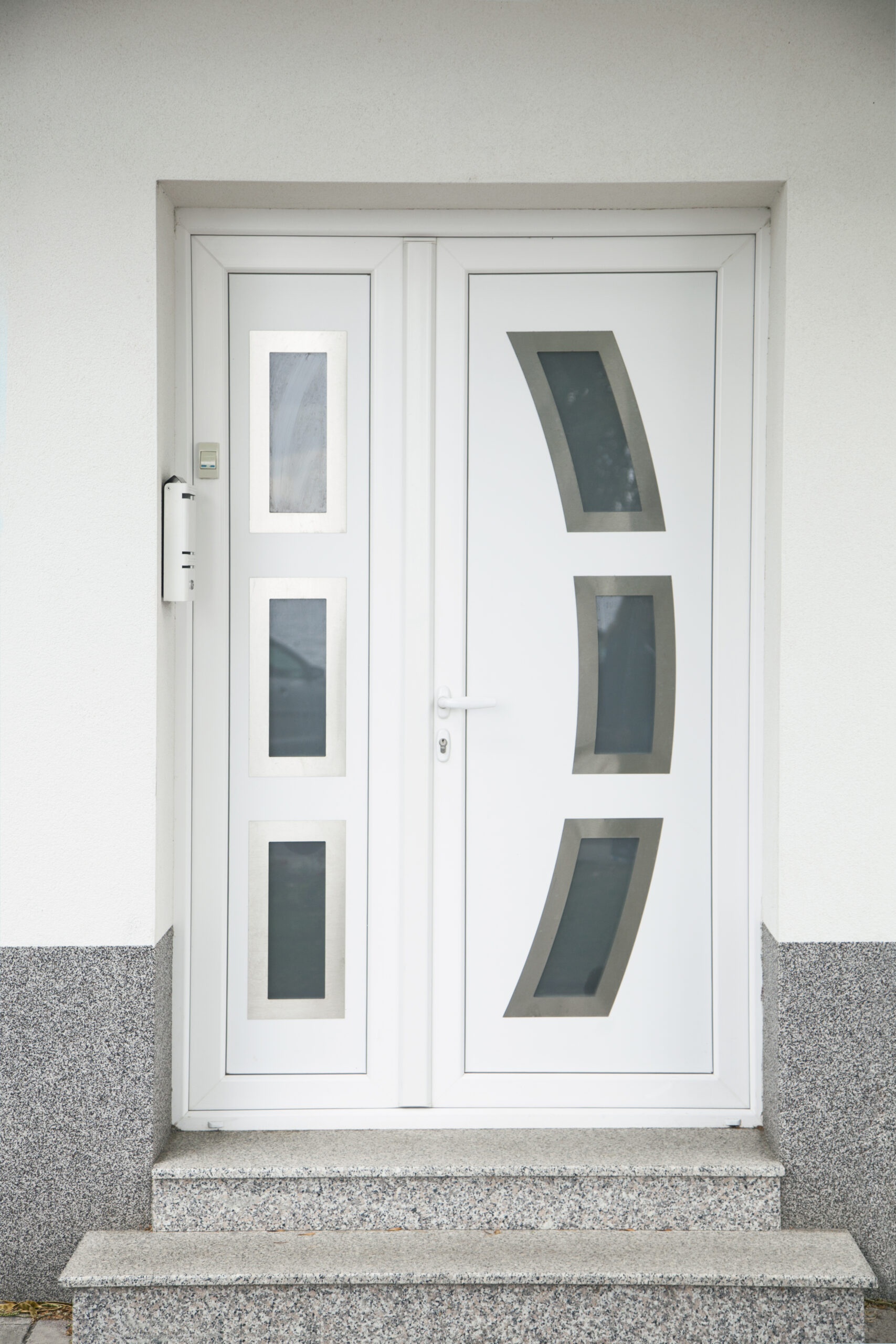 Porte d'entrée moderne